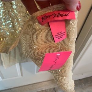 Betsey Johnson Sequined Wrap